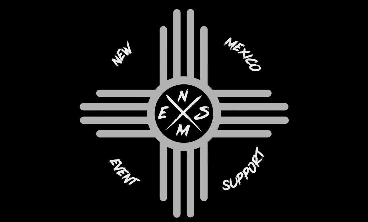 New Mexico Event Support logo design.