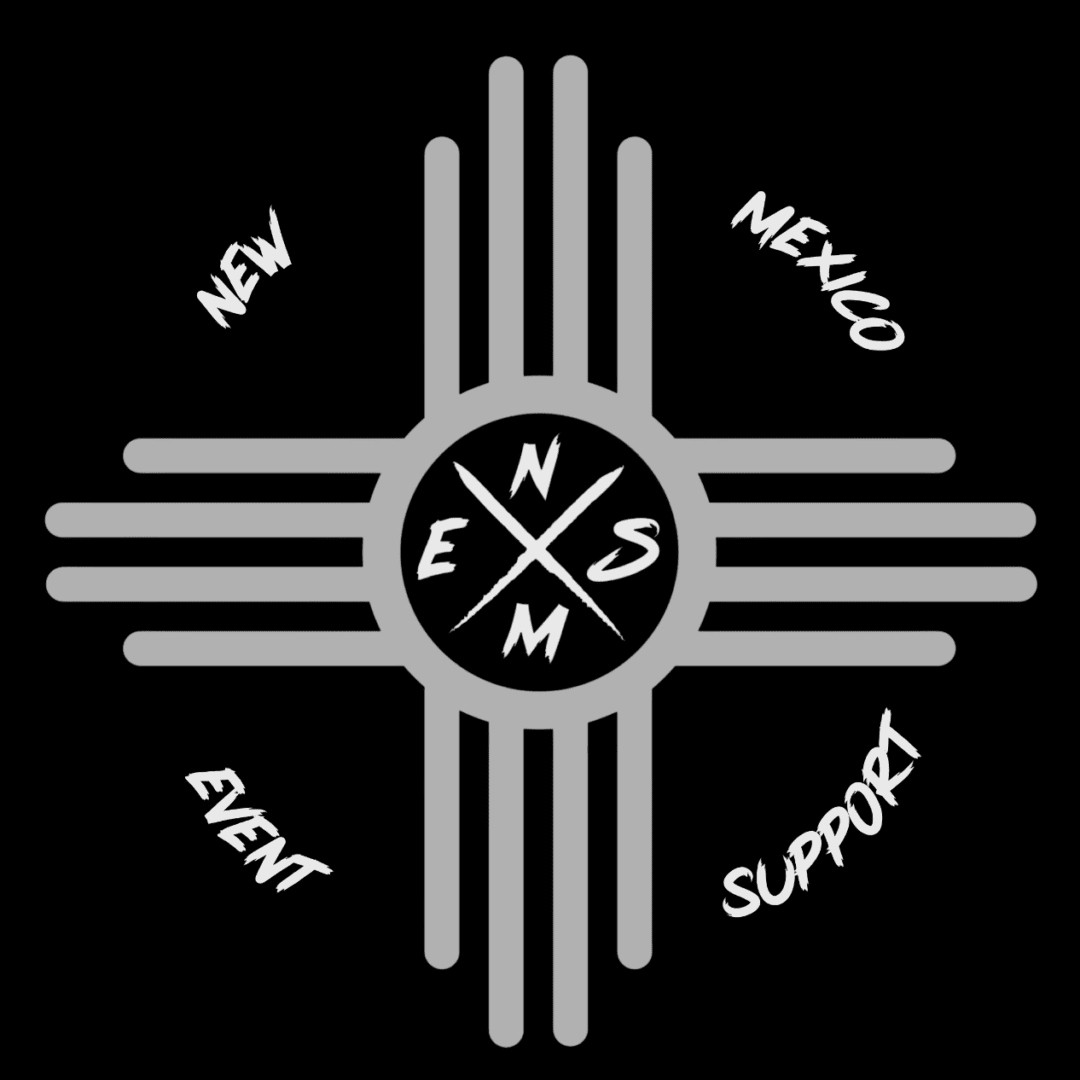 New Mexico event support logo design.